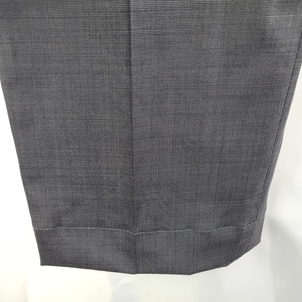 Express Gray Wool Stretch Photographer Trouser Pants Men Size 33 Tailored Inseam